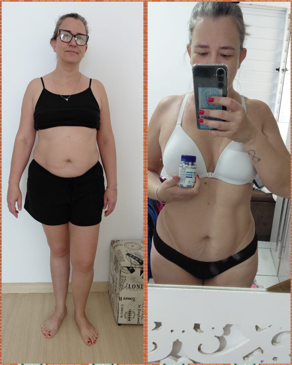 Evolução de corpo inteiro com uso contínuo de Ozenvitta