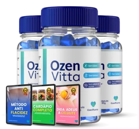 Kit Econômico de 3 Potes de Ozenvitta (Leve 3 Pague 2) com Ebooks Bônus inclusos